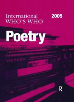 Hardcover International Who's Who in Poetry 2005 Book