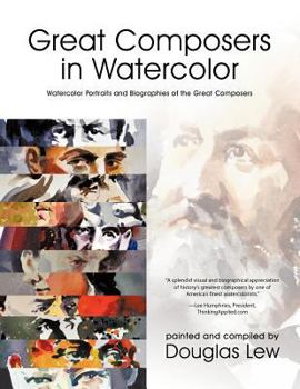 Paperback Great Composers in Watercolor Book