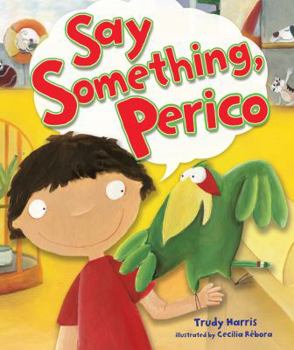 Library Binding Say Something, Perico Book