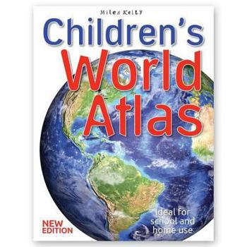 Paperback Children's World Atlas: New Edition, Country Fact Files, Amazing Statistics Book