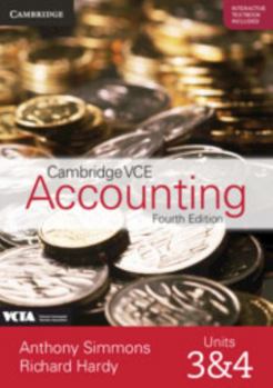 Paperback Cambridge VCE Accounting Units 3&4 Book