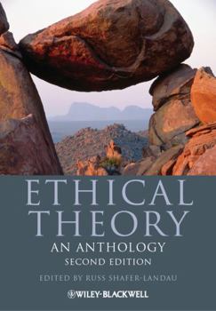 Paperback Ethical Theory: An Anthology Book