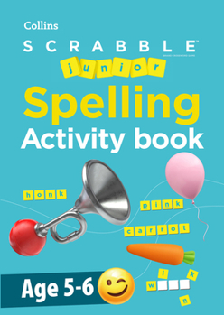 Paperback SCRABBLE™ Junior Spelling Activity book Age 5-6 Book