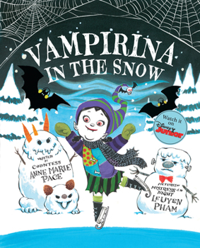 Hardcover Vampirina in the Snow-A Vampirina Ballerina Book