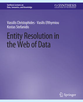 Paperback Entity Resolution in the Web of Data Book