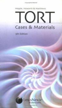 Paperback Hepple, Howarth and Matthews' Tort: Cases & Materials Book