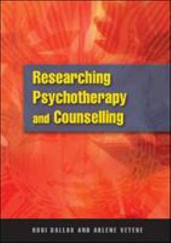 Paperback Researching Psychotherapy and Counselling Book
