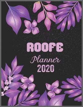 Paperback ROOFE Planner 2020: Daily Weekly Planner with Monthly quick-view/over view with 2020 calendar Book