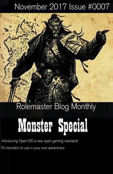 Rolemaster Blog Monthly: Monster Special
