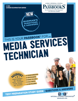 Paperback Media Services Technician (C-3181): Passbooks Study Guide Volume 3181 Book