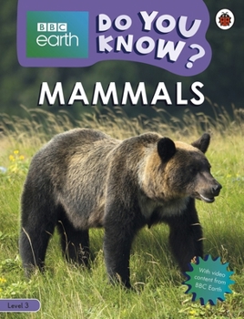 Paperback Do You Know? Level 3 - BBC Earth Mammals Book