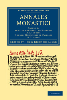 Paperback Annales Monastici - Volume 2 Book