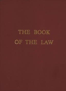 Paperback The Book of the Law Book