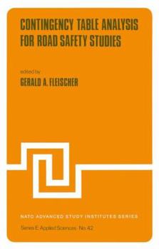 Paperback Contingency Table Analysis for Road Safety Studies Book
