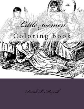 Paperback Little women: Coloring book