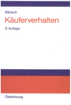 Hardcover Käuferverhalten [German] Book