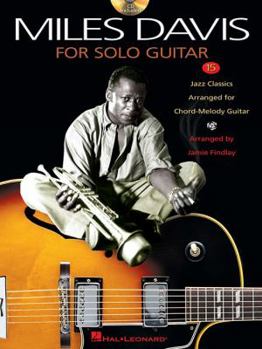 Paperback Miles Davis for Solo Guitar Book/Online Audio [With CD (Audio)] Book