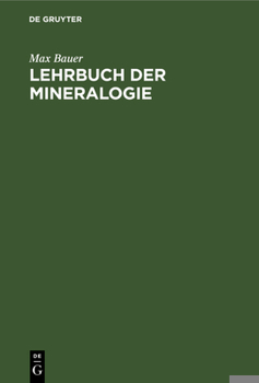 Hardcover Lehrbuch der Mineralogie [German] Book