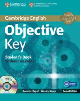 Hardcover Objective Key Student's Book Without Answers [With CDROM] Book