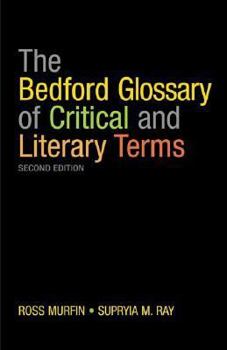 Paperback The Bedford Glossary of Critical and Literary Terms Book