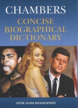 Hardcover Concise Biographical Dictionary Book