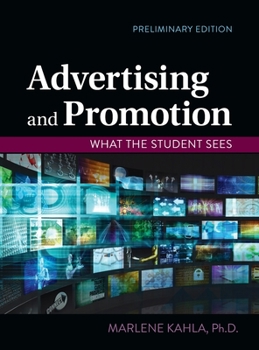 Hardcover Advertising and Promotion, What the Student Sees Book