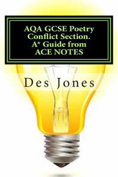 Paperback AQA GCSE Poetry Conflict Section. A* Guide from ACE NOTES Book