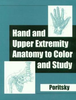 Paperback Hand & Upper Extremity Anatomy to Color & Study Book