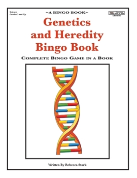 Paperback Genetics and Heredity Bingo Book: Complete Bingo Game In A Book