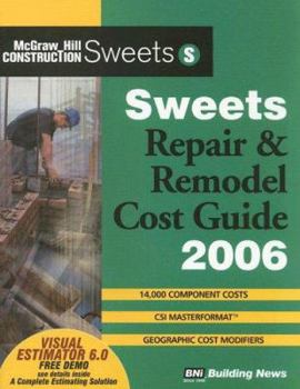 Paperback Sweets Repair & Remodel Cost Guide 2006 Book
