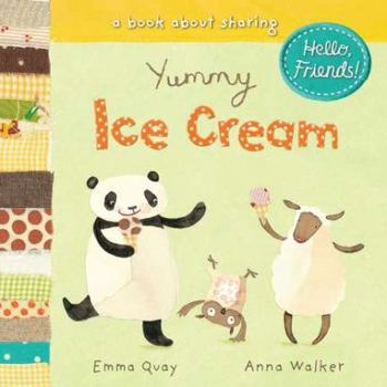 Board book Yummy Ice Cream: A Book about Sharing Book