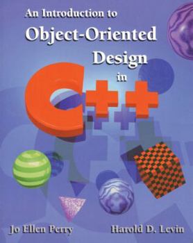 Paperback An Introduction to Object-Oriented Design in C++ Book
