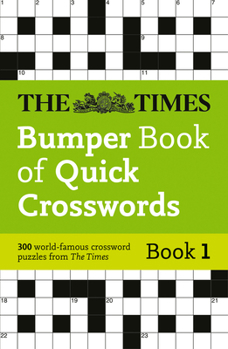 Paperback Times Bumper Book of Quick Crosswords Book 1 Book