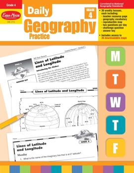 Paperback Daily Geography Practice Grade 4: EMC 3713 Book