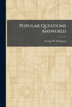 Paperback Popular Questions Answered Book