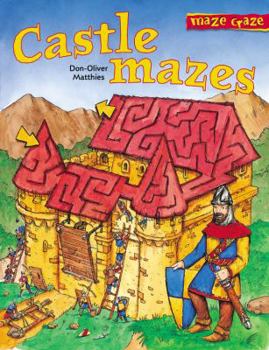 Paperback Castle Mazes: Maze Craze Book