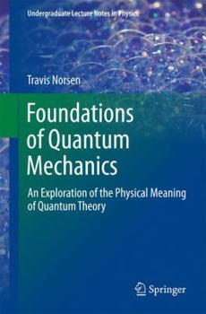 Paperback Foundations of Quantum Mechanics: An Exploration of the Physical Meaning of Quantum Theory Book