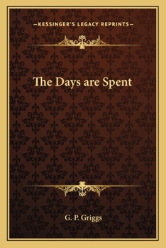 Paperback The Days are Spent Book