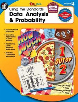 Paperback Using the Standards - Data Analysis & Probability, Grade 4 Book