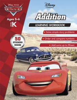 Paperback Disney Cars Addition - Learning Workbook Book