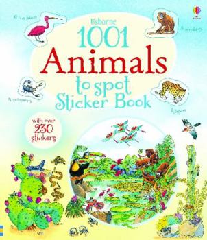 1001 Animals to Spot Stick Book - Book  of the Usborne 1001 Things to Spot