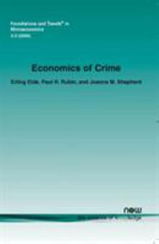 Paperback Economics of Crime Book