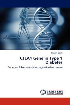 Paperback CTLA4 Gene in Type 1 Diabetes Book