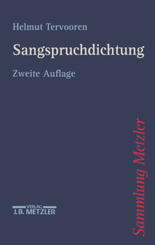 Paperback Sangspruchdichtung [German] Book