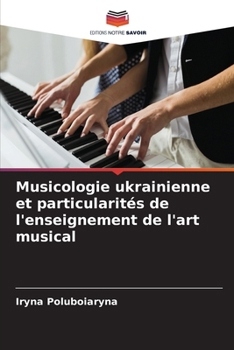 Paperback Musicologie ukrainienne et particularités de l'enseignement de l'art musical [French] Book