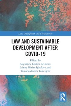Paperback Law and Sustainable Development After COVID-19 Book