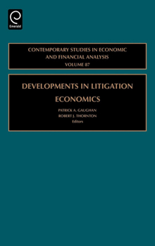 Hardcover Developments in Litigation Economics Book