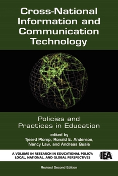 Paperback Cross-National Information and Communication Technology Policies and Practices in Education Book