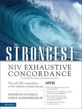 Hardcover The Strongest NIV Exhaustive Concordance Book
