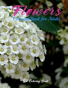 Paperback Flowers Coloring Book for Adults: Botanical and Flower Patterns Book
